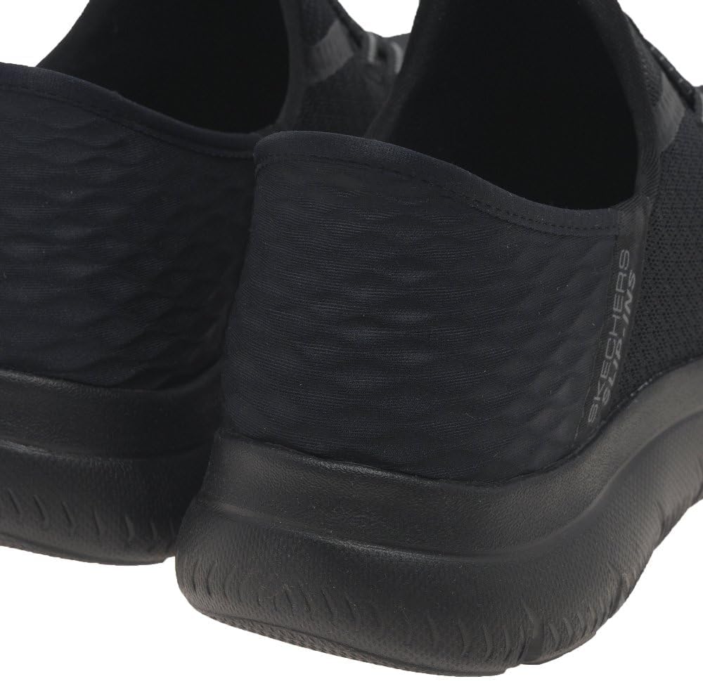 Men's Summits High Range Trainers 8 UK Black Mesh Trim