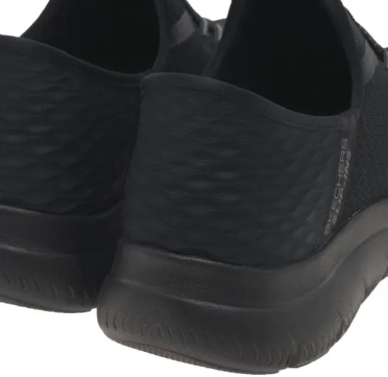 Men's Summits High Range Trainers 8 UK Black Mesh Trim