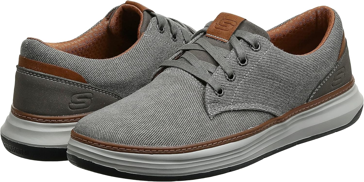 Men's 65981Shoe 10 UK Taupe Canvas