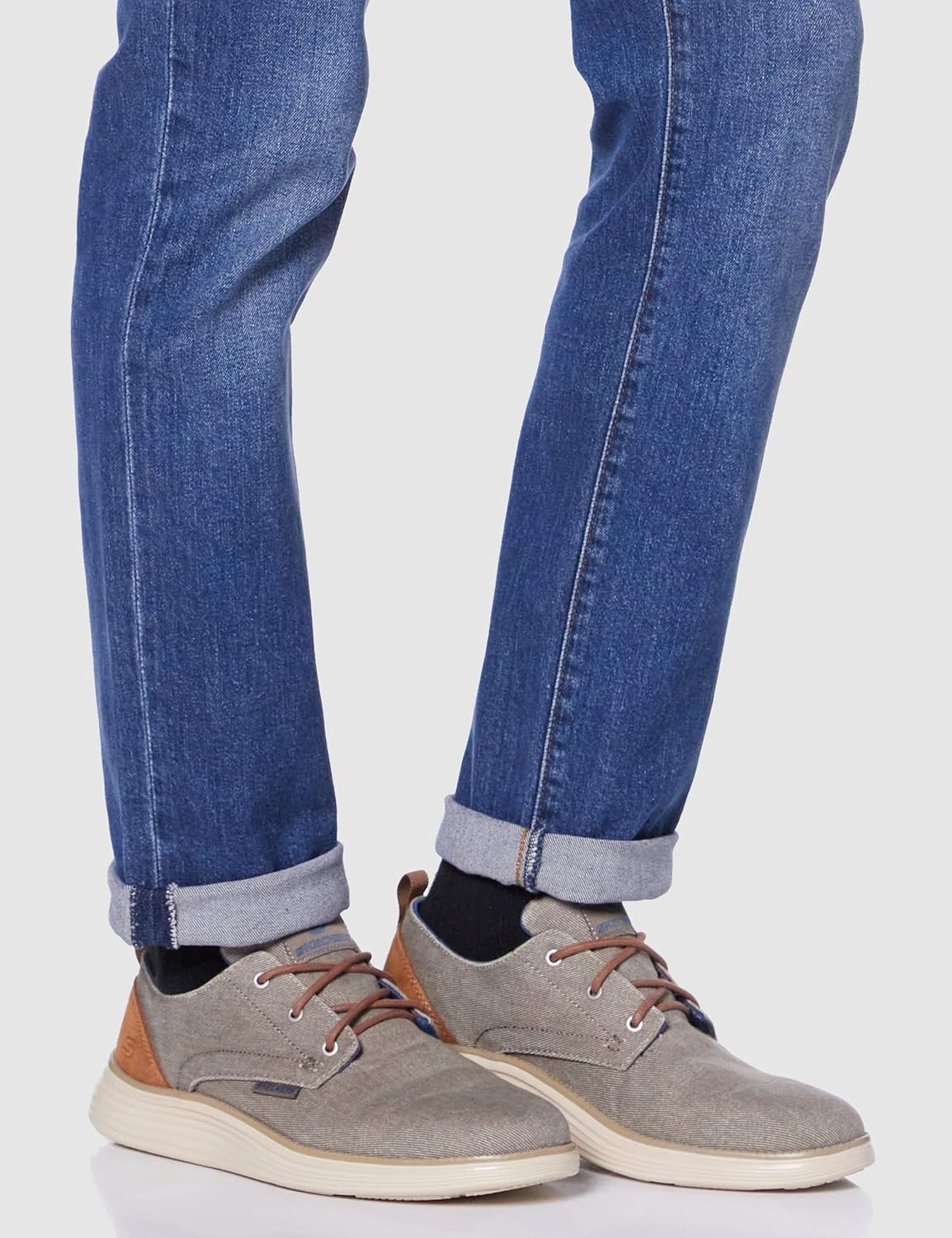 Status 2.0 Pexton, Men's Boat Shoes 8 UK Taupe Canvas