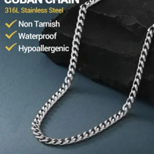 PROSTEEL Men Sturdy Cuban Chain Necklace Review: a simple, solid daily chain that doesn’t feel cheap