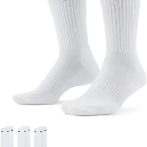 NIKE Men's Cushion Crew Training Socks Review: basic gym socks that do the job without fuss