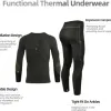 NOOYME Mens Thermal Underwear Review: warm base layer that actually feels like sportswear