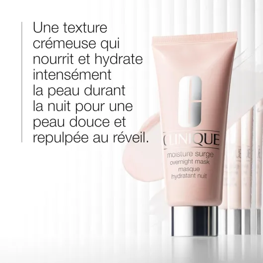 Clinique Moisture Surge Hydratant Masque Nuit Sans corps gras - Hydratant + Repulpant, 100 ml